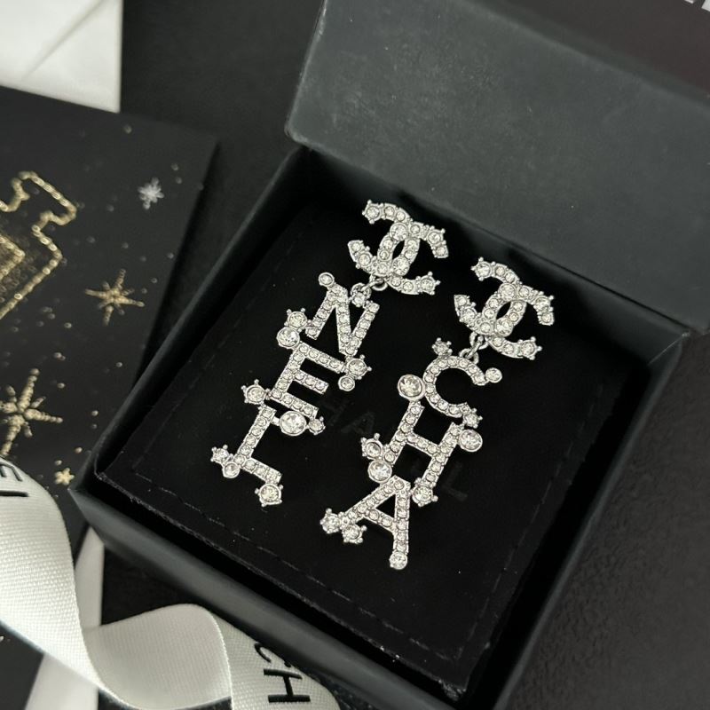 Ch*el earrings